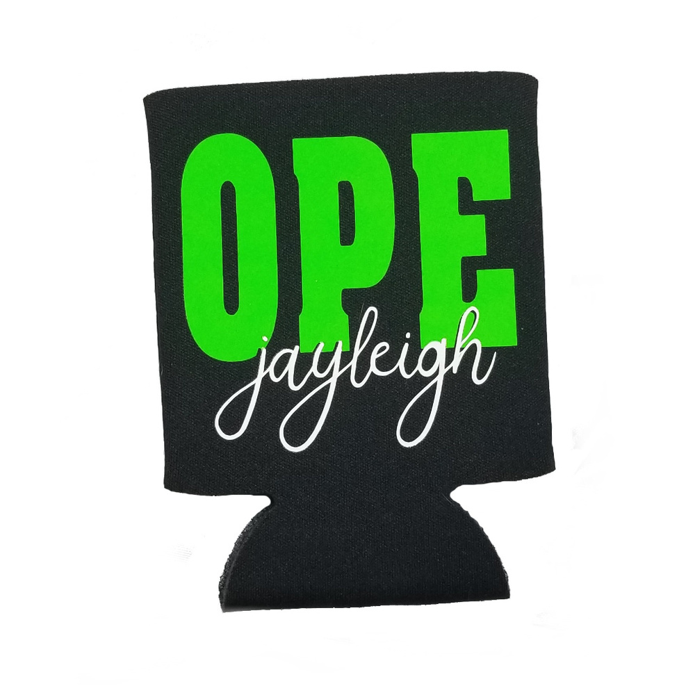 OPE koozie